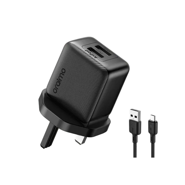 oraimo PowerCube 12 Sleek 12W Wall Charger Kit - Type C