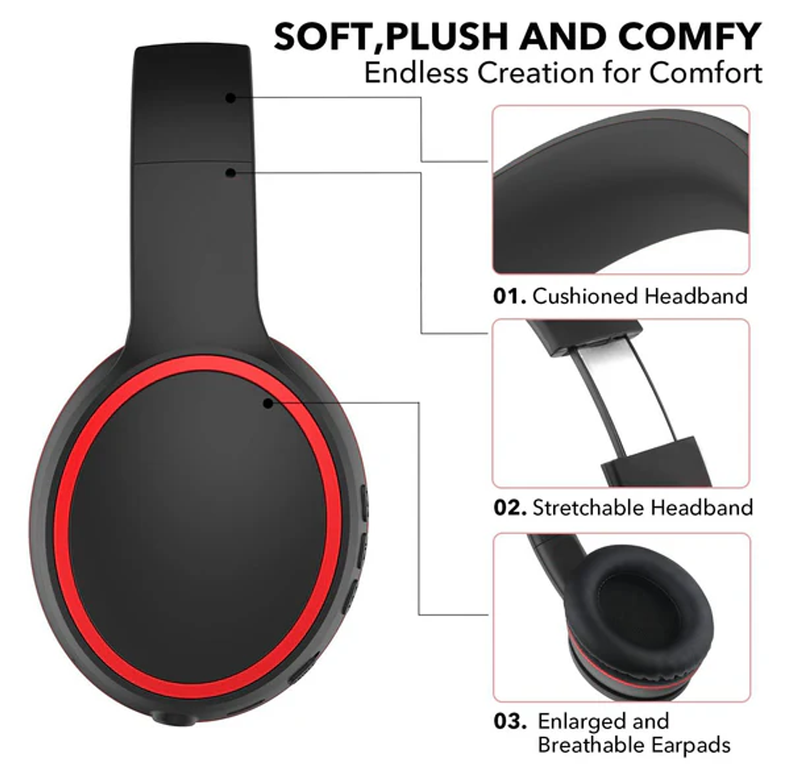 Budi Bluetooth Wireless Headphones