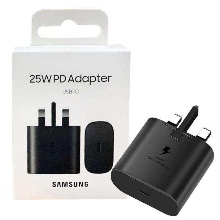 Samsung ORIGINAL 25 W Fast Type C Charger 25W USB C Adapter