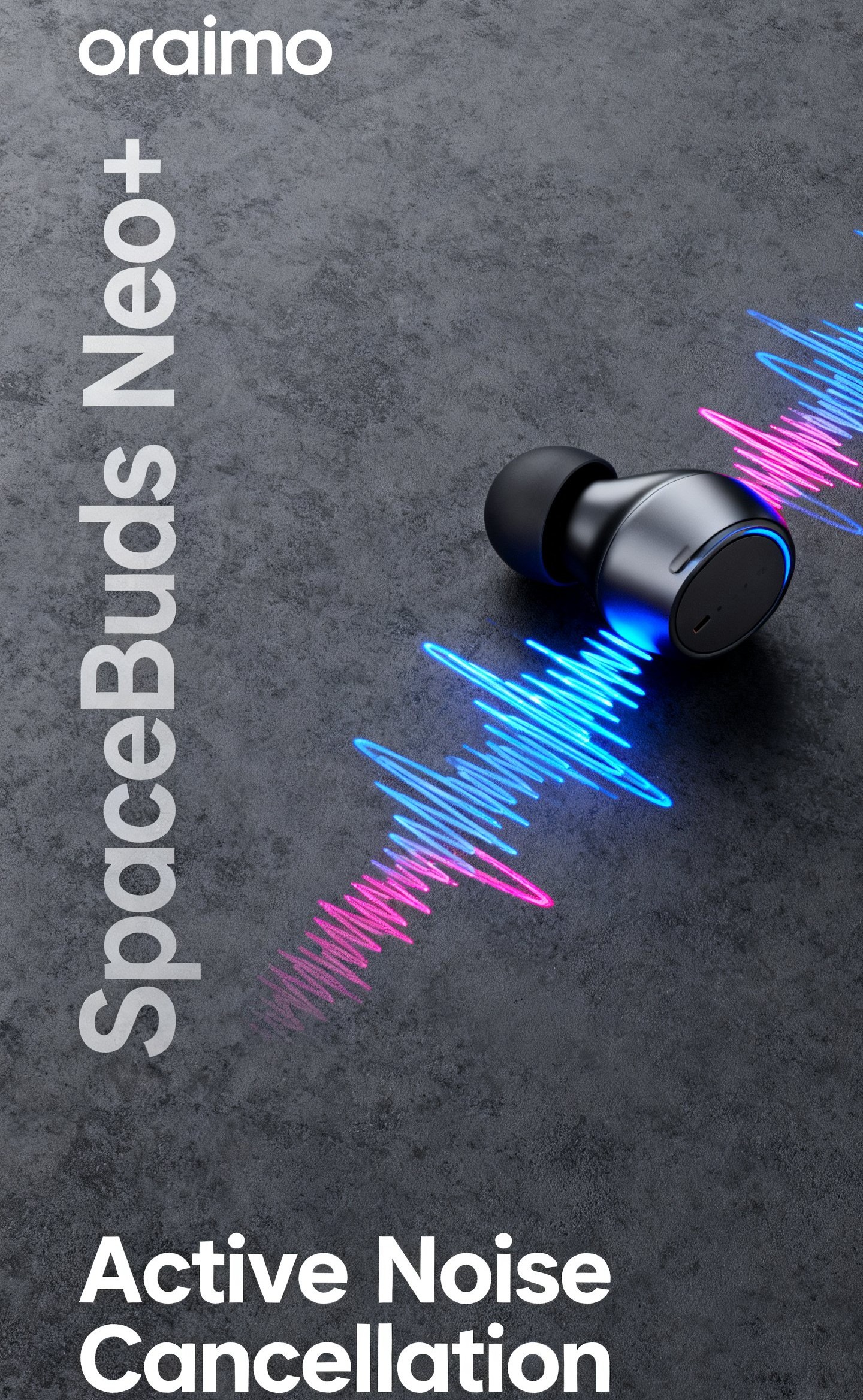 oraimo SpaceBuds Neo+ ANC Spatial Audio True Wireless Earphones